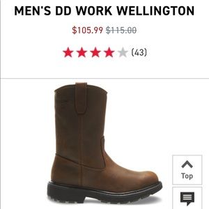 SOLD!!!!! Men’s wolverine boots